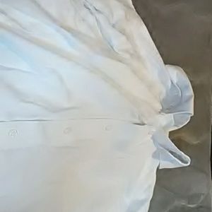 White button up long sleeve